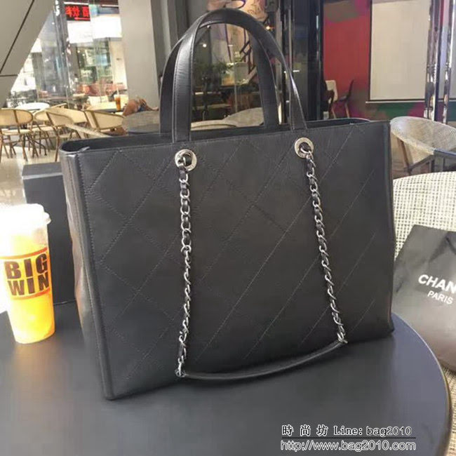 香奈兒CHANEL 8124 秋款新品購物袋 可手提斜跨 DSC2090